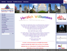 Tablet Screenshot of pastoralverbund-lippstadt-mitte.de